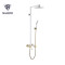 OUBAO Elegance Wall Mounted Double Shower Faucet Set