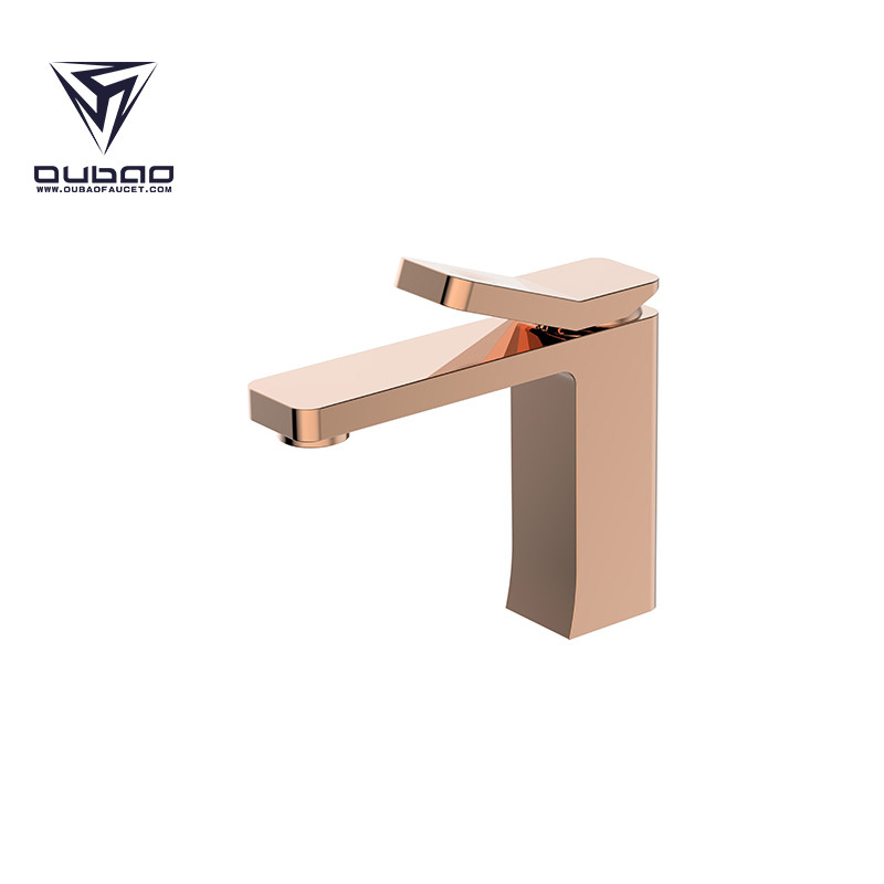 Bathroom Basin Faucet Rose Gold