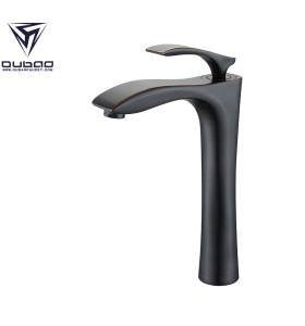 OUBAO Deck Mounted Tall Body Face Wash Basin faucet
