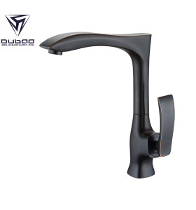 OUBAO Modern Single Handle Kitchen Faucet of European Style
