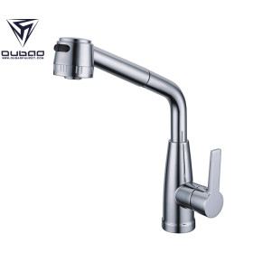 OUBAO Common Chrome Plating Single Handle Upc Kitchen Faucet