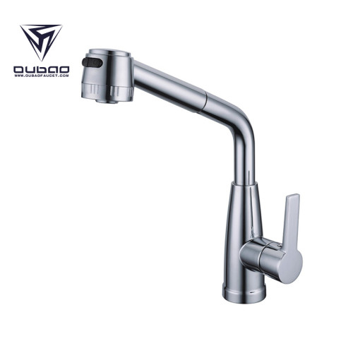 OUBAO Common Chrome Plating Single Handle Upc Kitchen Faucet