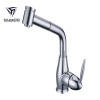 OUBAO Chrome Plating Long Reach Kitchen Mixer Tap