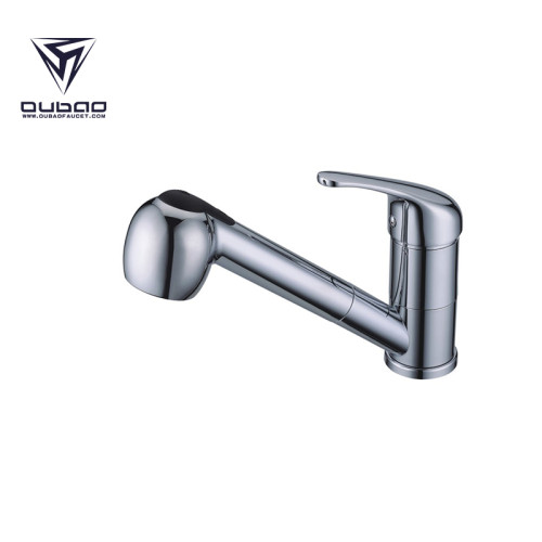 OUBAO Cheap Single Handle Kitchen Sink Faucets