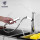 OUBAO Brushed Chrome Small Pull Out Kitchen Faucet Tap