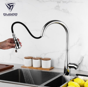Pull Down Kitchen Sink Faucet Mixer Flexible Hose for Wholesale