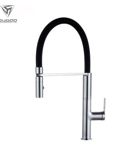 OUBAO Commercial long Spout Reach Kitchen Sink Faucet Shower Tap