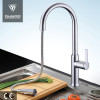 OUBAO Cool Kitchen Faucets High Arc Pull Down
