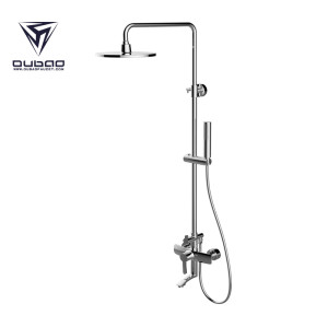OUBAO Shower Head And Mixer Set Water Mixer Tap With Hand Shower