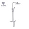OUBAO Sanitary Wares 8 Inch Rainfall Shower Faucet Set