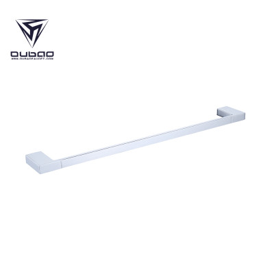 Oubao Bathroom Hand Towel Bar Chrome Shelf with Towel Bar