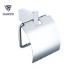 Oubao Chrome Bathroom Hand Towel Holder Tissue Paper Roll Holder