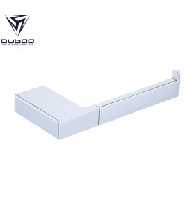 Oubao Chrome Wall Mounted Toilet Tissue Holder Made of Stainless Steel
