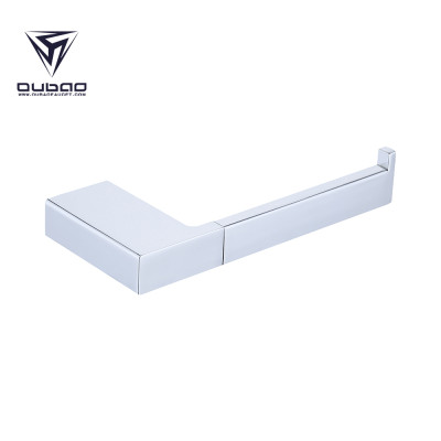 Oubao Chrome Wall Mounted Toilet Tissue Holder Made of Stainless Steel