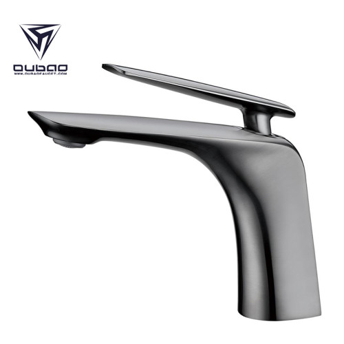 OUBAO Bathroom Sink Faucets Antique Brass Lavatory