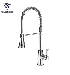 OUBAO Spring Spout Kitchen Sink Pull Down Faucets