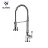 OUBAO Spring Spout Kitchen Sink Pull Down Faucets