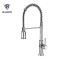 OUBAO Pre Rinse Commercial Style Pull Down Swan Neck Kitchen Faucet Tap