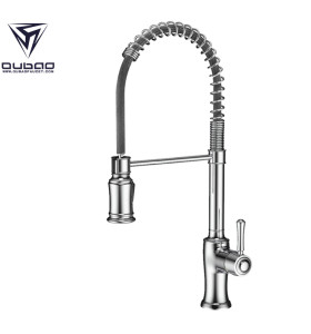 OUBAO Commercial Kitchen Spray Tap Pull Out Deck Mounted