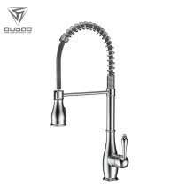 OUBAO Modern Industrial Sink Taps Long neck Pull Down Sink Mixer