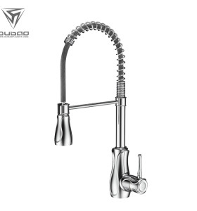 OUBAO Commercial Grade Sink Faucets Canada Brushed Nickel