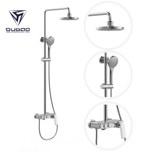 OUBAO New Rainfall Shower Faucet Head System With Handheld