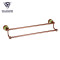 OUBAO Rose Gold Bathroom Accessories Decor Towel Rail and Towel Ring