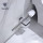 OUBAO Modern Family Gun Black Toilet Brush Holder Wall Mounted