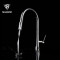 OUBAO Touch Sensor Kitchen Sink Faucet with Pull Down Sprayer