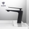 OUBAO Matte Black Bathroom Faucet Brass Low Arc for Porject Source