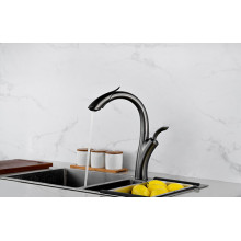 How to install a single hole kitchen faucet with sprayer?