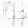 CUPC pull down sprayer kitchen sink faucets single level chrome pating
