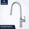 OUBAO Kitchen Sink Faucet Top Rated Modern Pull Down