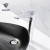 OUBAO Bahtroom Sink Faucet Modern Style Lavetory Tall Vessel High Arc