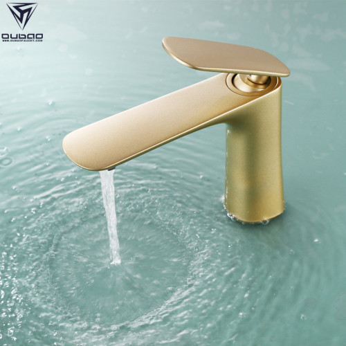 OUBAO Bathroom Faucet Gold Tap Washbasin with In Stock Inventory