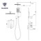 OUBAO Concealed Shower Set Bathroom Hot And Cold Water Set