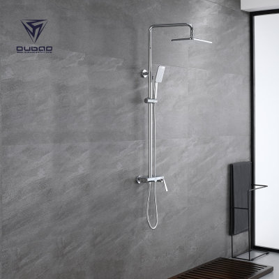 OUBAO bathroom shower faucet set single handle shower faucet