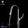 OUBAO Kitchen Sink Faucet Hot and Cold Water Single Handle Chrome