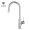 OUBAO Modern Pull Out Kitchen Sink Faucet Single Lever High Arc