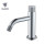 OUBAO Push Button Bathroom Sink Faucet Brass Copper Matte Black Single Hole
