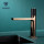 OUBAO Bathroom Wash Basin Sink Mixer Faucet Deck Mounted Gold & Black