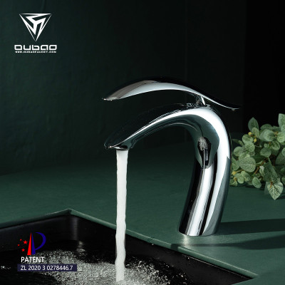 OUBAO Basin Faucet Single Hole Wash Shampoo Basin Faucet