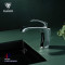 OUBAO Basin Faucets Brass Chrome Bathroom Basin Sink Short Faucets Mixer Tap