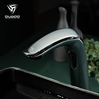 OUBAO Bathroom Basin Taps | Brass Single Handle Basin Faucet | Basin Sink Mixer