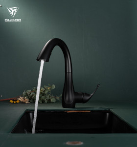 Bathroom Basin Faucet OB-C19 | Matte Black