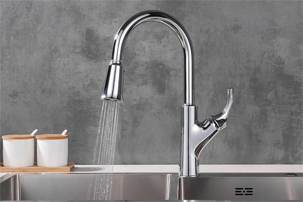 correct cleaning methods and proper maintenance techniques to make the kitchen faucet look new