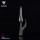 OUBAO Single Hole Kitchen Faucet Black Pull Down Gosseneck