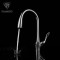 OUBAO kitchen sink pull down faucets long spout reach sprayer