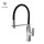 OUBAO Chrome Single Lever Kitchen Faucet With Pull Out Spray