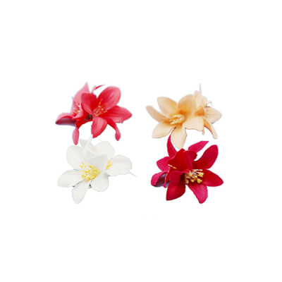 Flower hair clip